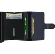 MATTE NIGHT BLUE MINIWALLET by SECRID