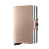 TWINWALLET in METALLIC ROSE by SECRID