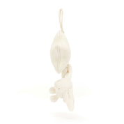 CREAM BUNNY MUSICAL PULL by JELLYCAT