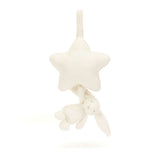 CREAM BUNNY MUSICAL PULL by JELLYCAT