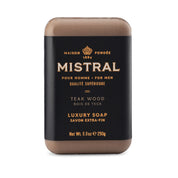 TEAK WOOD BAR SOAP by MISTRAL FOR MEN