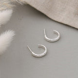 MARIN HOOPS in SILVER by GLEE