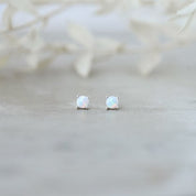 MARLOW STUDS in SILVER & OPAL by GLEE