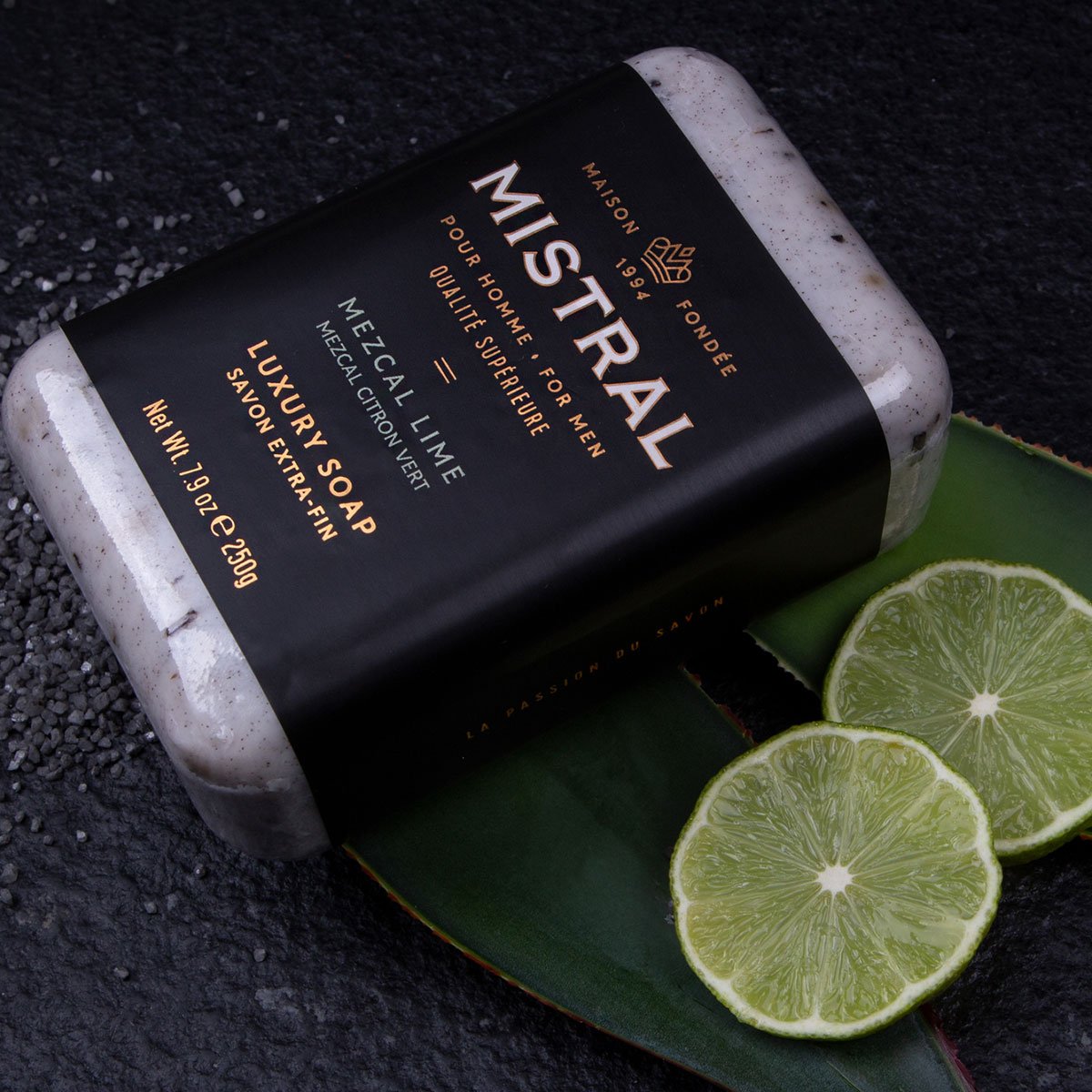 MEZCAL LIME BAR SOAP by MISTRAL FOR MEN