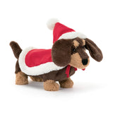 WINTER WARMER OTTO SAUSAGE DOG by JELLYCAT