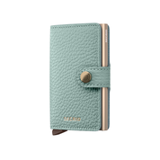 PEBBLE SEA GREEN MINIWALLET by SECRID