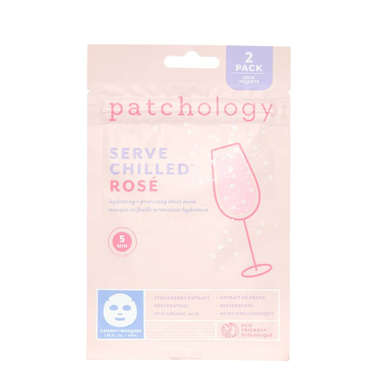 CHILLED ROSE FACE MASK 2PK by PATCHOLOGY