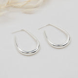 PLENTIFUL HOOPS in SILVER by GLEE