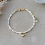 LETTER 'C' QUINTESSENTIAL INSIGNIA BRACELET in GOLD by GLEE