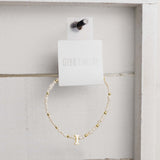LETTER 'I' QUINTESSENTIAL INSIGNIA BRACELET in GOLD by GLEE