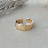 GOLD REFLECTION RING by GLEE JEWELRY