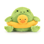 RICKY RAIN FROG RUBBER RING by JELLYCAT