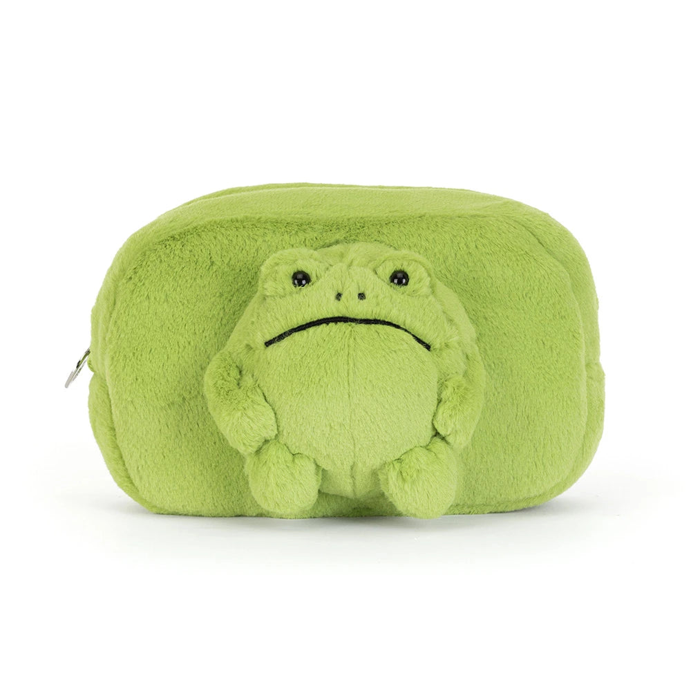 RICKY RAIN FROG POUCH by JELLYCAT