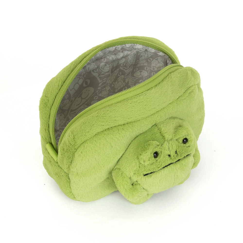 RICKY RAIN FROG POUCH by JELLYCAT