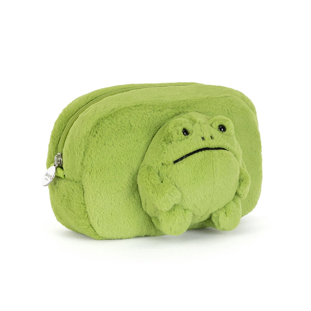 RICKY RAIN FROG POUCH by JELLYCAT