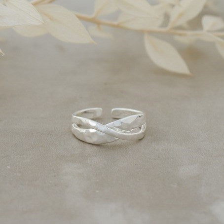 RAMONA RING in SILVER by GLEE