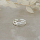 RAMONA RING in SILVER by GLEE