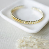 ROGUE CUFF BRACELET in GOLD by GLEE