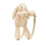SMUDGE RABBIT BACKPACK by JELLYCAT