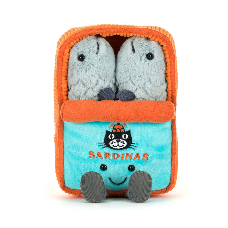 AMUSEABELS SARDINE TIN by JELLYCAT
