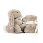 BASHFUL BEIGE BUNNY SOOTHER by JELLYCAT