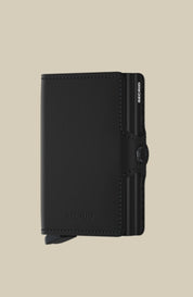 TWINWALLET in MATTE BLACK by SECRID