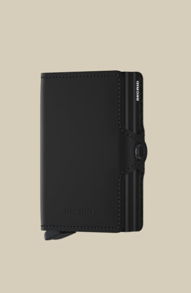TWINWALLET in MATTE BLACK by SECRID