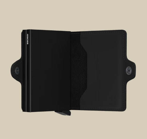 TWINWALLET in MATTE BLACK by SECRID