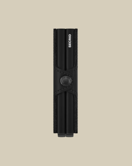 TWINWALLET in MATTE BLACK by SECRID