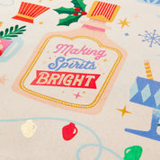 SPIRITS BRIGHT TEA TOWEL