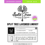 LAVENDER LEMON CORDIAL by SPLIT TREE COCKTAIL CO