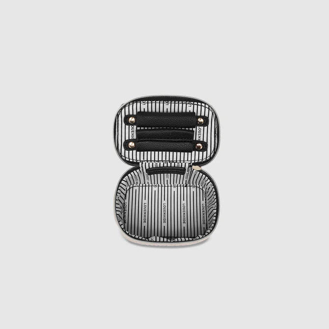 TRUDY JEWELRY BOX in BLACK by LOUENHIDE