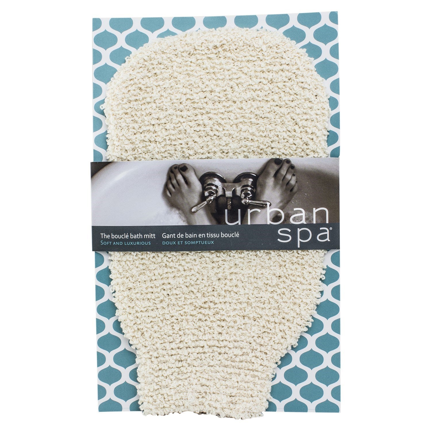 BOUCLE BATH MITT by URBAN SPA