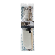 Packaged spa tool set with brush, roller, and paddle on a white background