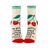 HEY GIRL HEY! W-ANKLE SOCKS - by BLUE Q