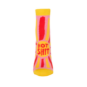 HOT SHIT W-CREW SOCKS - by BLUE Q
