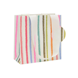SMALL VERTICAL STRIPES GIFT BAG