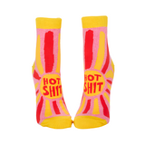 HOT SHIT W-ANKLE SOCKS - by BLUE Q