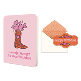 HOWDY, HONEY! IT'S YOUR BIRTHDAY! CARD