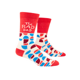 THE RAD DAD M-CREW SOCKS by BLUE Q