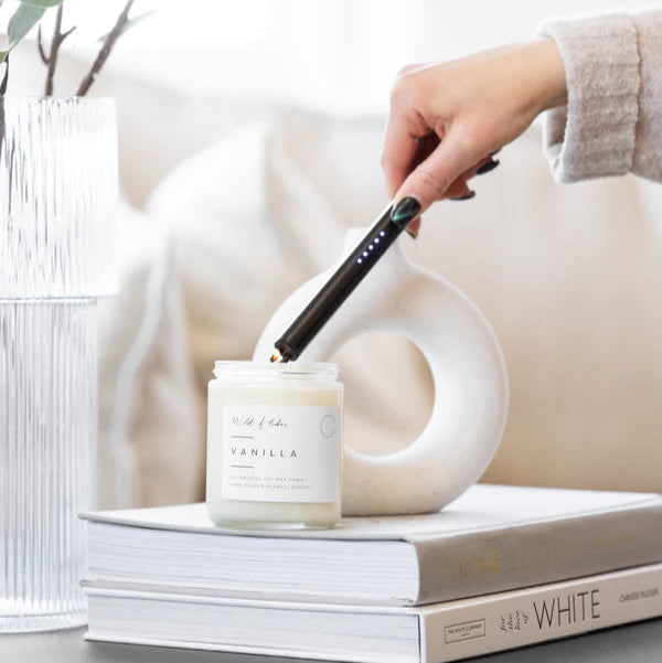 VANILLA SOY WAX CANDLE 8OZ
