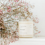 PEACHY SOY WAX CANDLE by WILD FLICKER