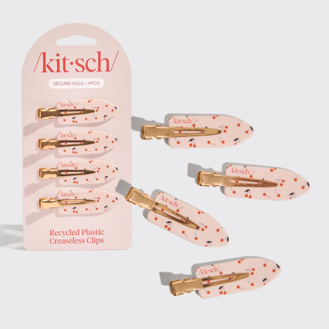 CREASELESS CLIPS in CHERRY by KITSCH