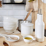 collection of fattoria white ceramic dishes