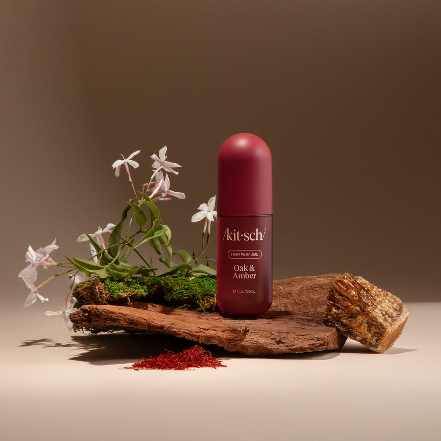 HAIR & BODY PERFUME MIST in OAK & AMBER by KITSCH
