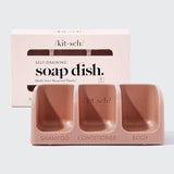 SELF DRAINING SOAP DISH by KITSCH