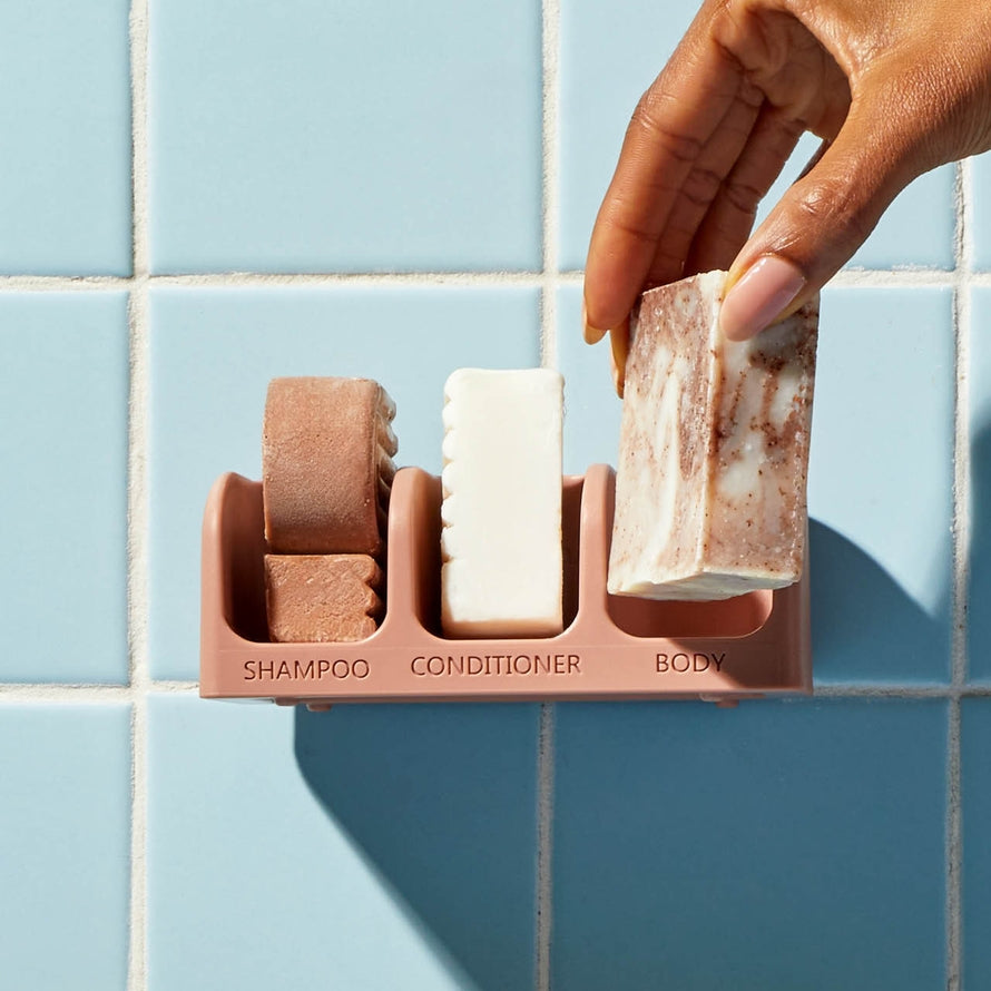 SELF DRAINING SOAP DISH by KITSCH