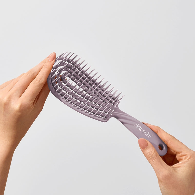 FLEXI DETANGLE BRUSH in VIOLET by KITSCH