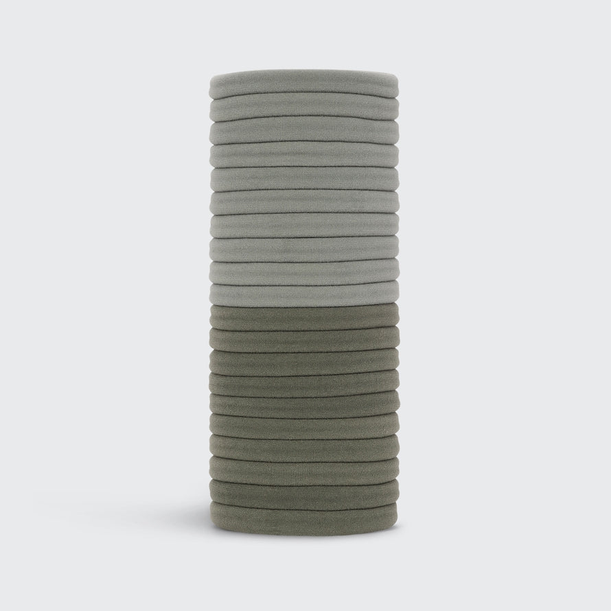 HAIR ELASTICS in EUCALYPTUS by KITSCH