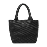 BLACK BABY CRUISER WOVEN TOTE BAG by LOUENHIDE